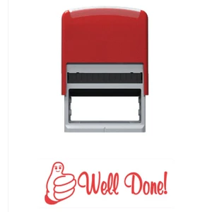 Baskı Life Well Done Öğretmen Kaşesi Kırmızı