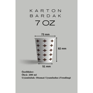 7 Oz Store 7 Oz Karton Bardak (1000 Adet)