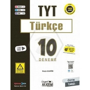 Üçgen Akademi TYT Türkçe - 10 Lu Deneme Sınavı