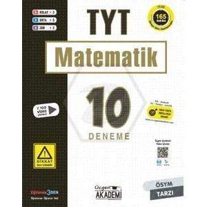 Üçgen Akademi TYT Matematik - 10 Lu Deneme Sınavı