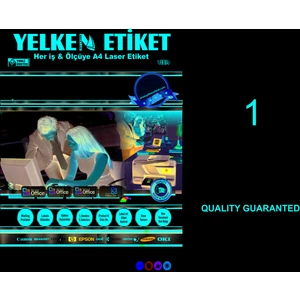 Etiket 210X297 mm