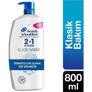 Head And Shoulders 2'Si 1 Arada Klasik Bakım 800 Ml Pompalı