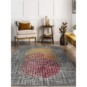 Iskandinav Kilim Desenli Halı, Dokuma Taban Dekoratif Şönil Halı