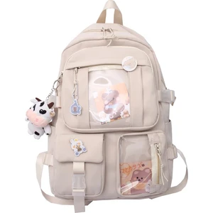 Ortaokul Öğrencileri Bookbag Sevimli Omuz Çantası Kolye (Yurt Dışından)