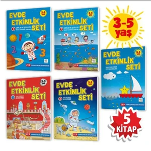 3-6 Yaş Stickerli Sudoku Seti ve 3-5 Yaş Evde Etkinlik Seti
