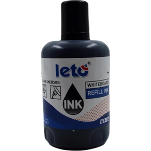 Leto Yazı Tahtası Kalemi Mürekkebi 100 ml Siyah