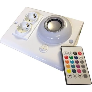 Teknoloji Elektrik Dolap ve Tezgah Altı Bluetooth Müzik Çalar Prizmatik Venüs (Beyaz) (Uzatma Kablolu)