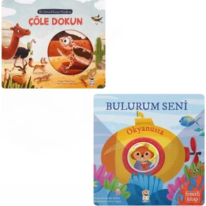 Ilk Dokun Hisset Kitabım Çöle Dokun + Bulurum Seni Okyanusta - M.sacide Kafalı (Ciltli)