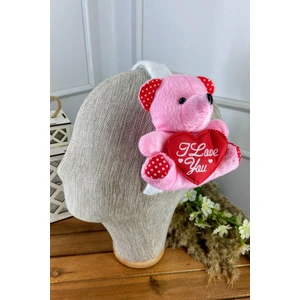 Şubu Tasarım Ayıcık Figürlü Taç Pembe SBT476