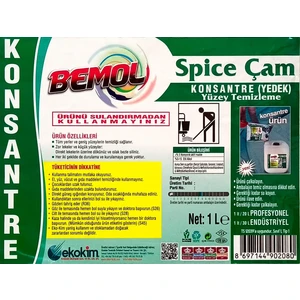 Spice Çam Kokulu Konsantre Yüzey Temizleme Maddesi 1 lt