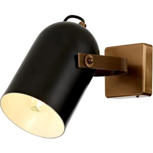 AVONNI AP-60349-1E Siyah/Eskitme Boyalı/Kaplama Aplik E27 Metal 12cm