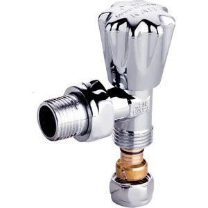 1/2″ Krom Pex-B Bağlantılı Köşe Radyatör Vanası