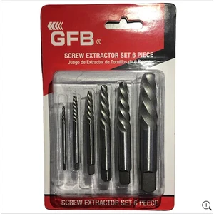 Ters Kılavuz Seti 6 Parça Kırılmış Vida Civata Sökme Aparatı 3-25 mm GFB-3951
