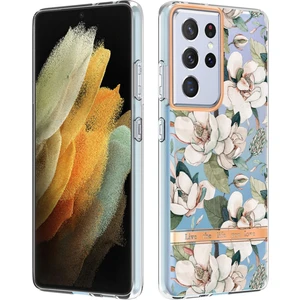 Vshop Samsung Galaxy S21 Ultra 5g Için Tpu Desenli Kılıf - Çok Renkli (Yurt Dışından)