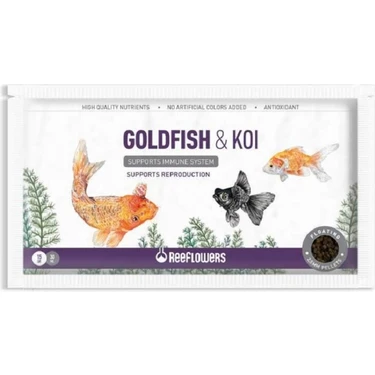 ReeFlowers Goldfish Koi Balık Yemi 15