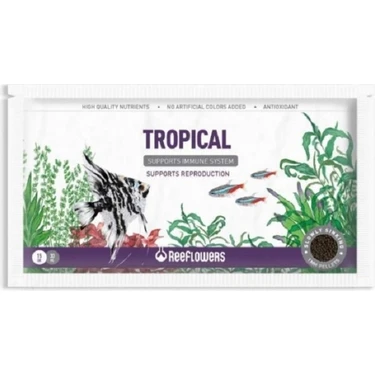 ReeFlowers Tropical Balık Yemi 15