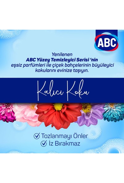 Abc Büyülü Bahçe Yüzey Temizleyici 2500 ml X4