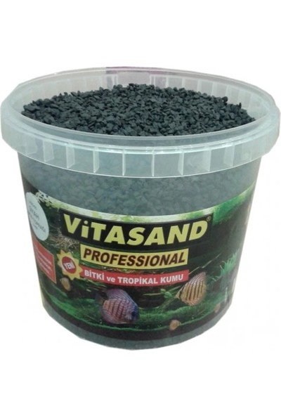 Vitasand Pro-89 Akvaryum Bitki Kumu Siyah 1 kg