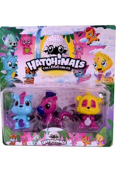 Hatchimals Karakter Figür Oyuncak Hatohinaıs Seti 3lü