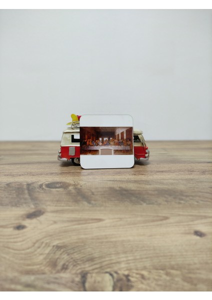 Sanat Serisi - Son Akşam Yemeği Kupa (Bardak) Altlığı