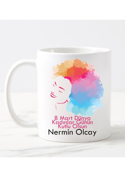 Dünya Kadınlar Gününe Özel Kupa