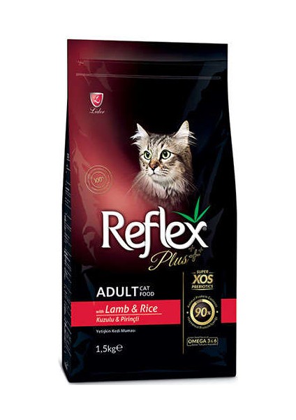 Plus Lamb Kuzu Etli Yetişkin Kedi Maması 1,5 kg