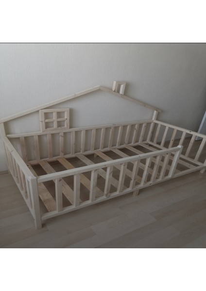 Masal Doğal Montessori Bebek ve Çocuk Karyolası tüm Ölçülerde
