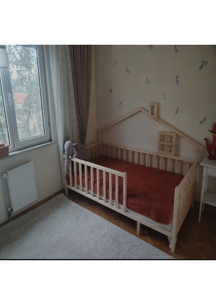 Masal Doğal Montessori Bebek ve Çocuk Karyolası tüm Ölçülerde