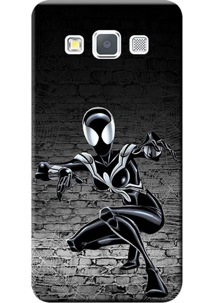 Samsung Galaxy A3 Kılıf SM-A300 Desen Baskılı Silikon Kapak Spider Girl STK:608