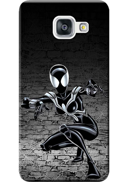 Samsung Galaxy A3 2016 Kılıf SM-A310 Desen Baskılı Silikon Kapak Spider Girl STK:608