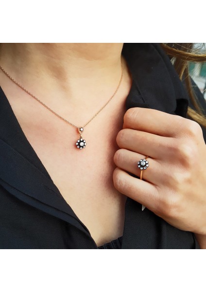 0.10 Ct. Elmas Gül Yüzük