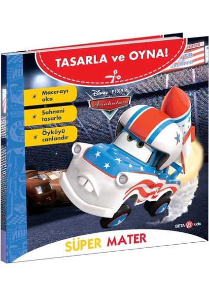 Disney Tasarla ve Oyna Arabalar – Süper Mater