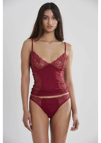 Kaşkorse Atlet Külot Takım 391 Bordo indirimleri