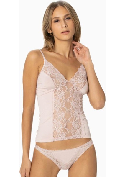 Belly Dantel Atlet Külot Takım 381 Pudra indirimleri