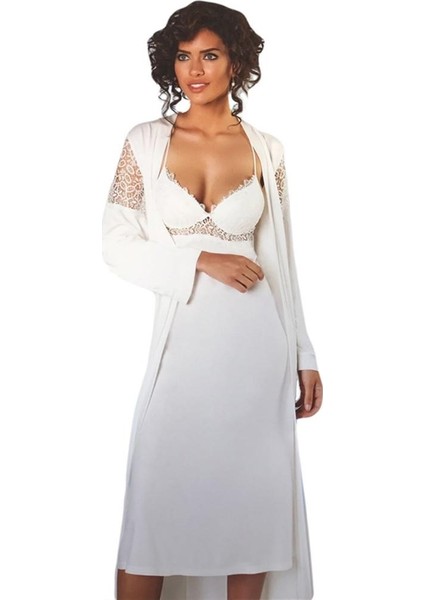 6'lı Modal Gecelik Sabahlık Çeyiz Seti 5045