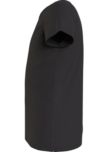 Ig0Ig01470-Micro Monogram Top Bisiklet Yaka Normal Kalıp Düz Siyah Kız Çocuk T-Shirt fiyatları