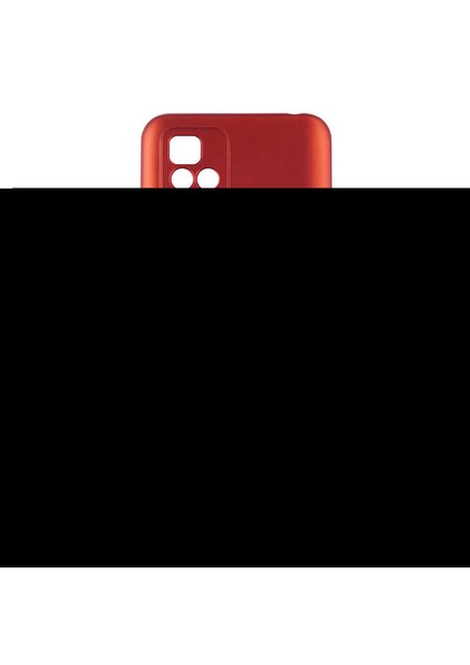 Xiaomi Redmi Note 11 4g Kılıf Kılıf Mat Kamera Korumalı Premier Silikon Kırmızı