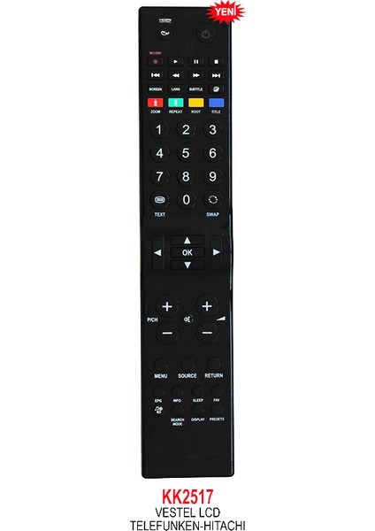 LCD Hıtach 5100 LCD Tv Kumandası
