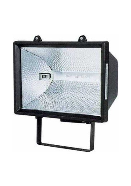 1000 W Halojen Projektör Siyah Hlite
