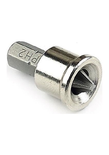 Şapkalı Bits Uç (10 Adet) Ph2x25mm-2557