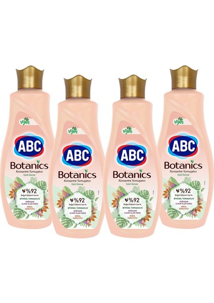 Abc Botanıcs Konsantre Yumuşatıcı Eylül Güneşi 1440 ml x 4