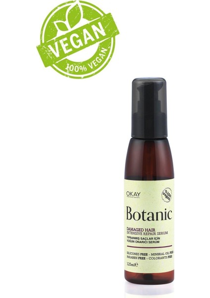 Botanic Yıpranma Onarıcı Vegan Serum 125 ml