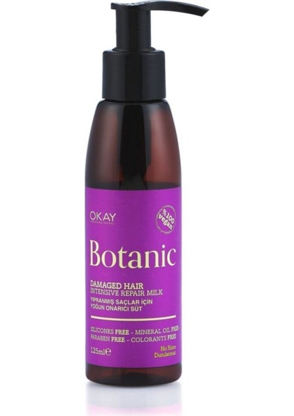 Botanic Yıpranmış Saçlar Için Yoğun Onarıcı Süt 125 ml