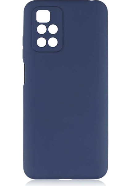 Casestreet Xiaomi Redmi Note 11 4g Kılıf Kılıf Mat Kamera Korumalı Premier Silikon Lacivert