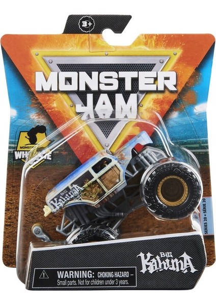 Spin Master Monster Jam 1:64 Wheelie Bar Araçlar - Big Kahuna