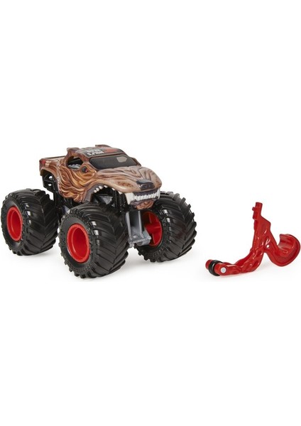 Spin Master Monster Jam 1:64 Wheelie Bar Araçlar - Wolf's Head