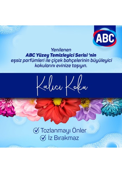 Mor Çiçekler Yüzey Temizleyici 2500 ml X4