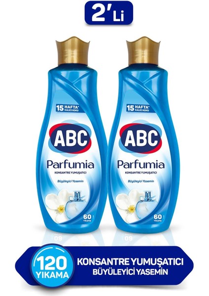 Konsantre Yumuşatıcı Büyüleyici Yasemin 1440ML 2'li Paket