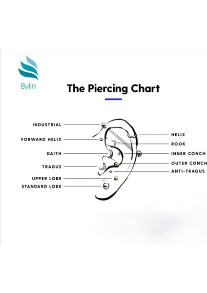 Cerrahi Çelik Işıltılı Üçlü Gold Piercing Set- 3 Adet - 6 mm