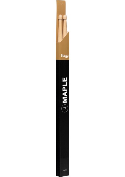 Pair Of Maple STICKS/7A - Wooden Tip SM7A Baget (1 Çift)